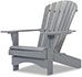 Original Dream-Chairs since 2007 Adirondack Chair Comfort de Luxe en Gris - mejores sillas Adirondack