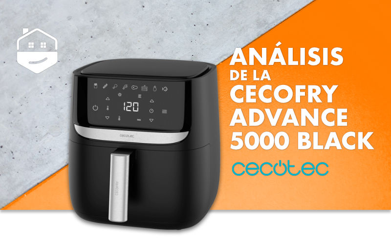 Cecofry Advance 5000 Black, una Airfryer de 5,5 litros - Noticias