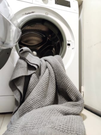 cómo lavar mantas en lavadora - secadora