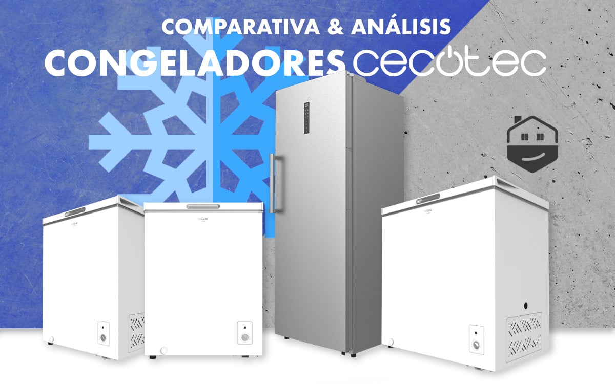 Congeladores Cecotec Bolero Coolmarket Analisis y Comparativa