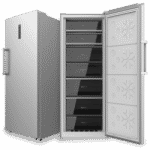 congelador vertical bolero coolmarket uf 380 inox