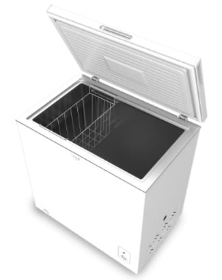 congelador cecotec bolero coolmarket chest 199 - Abierto