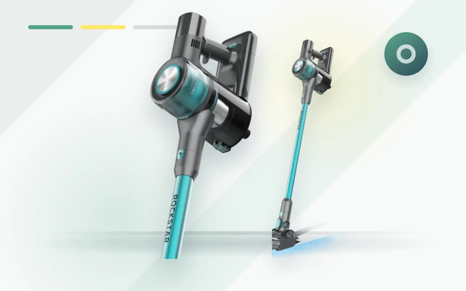 Aspirador Cecotec Conga Rockstar P50 en primer plano para imagen destacada