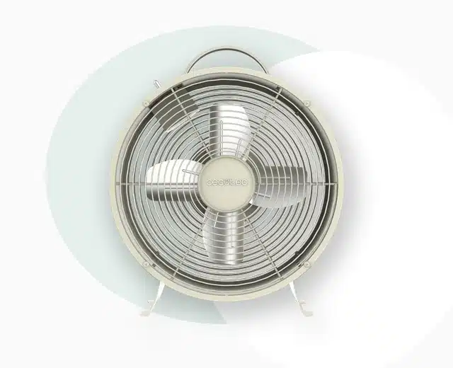 Ventilador Cecotec EnergySilence 400 RetroDesk Beige