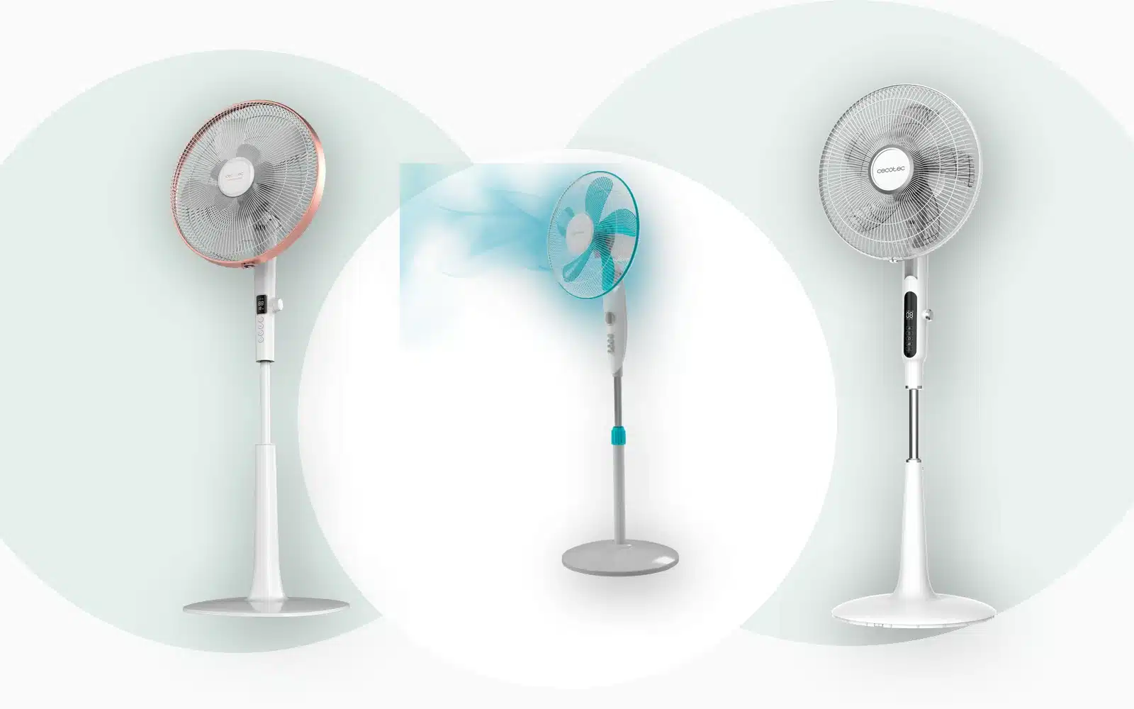 Comparativa de ventiladores de pie Cecotec EnergySilence